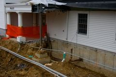 Excavation Side of Building